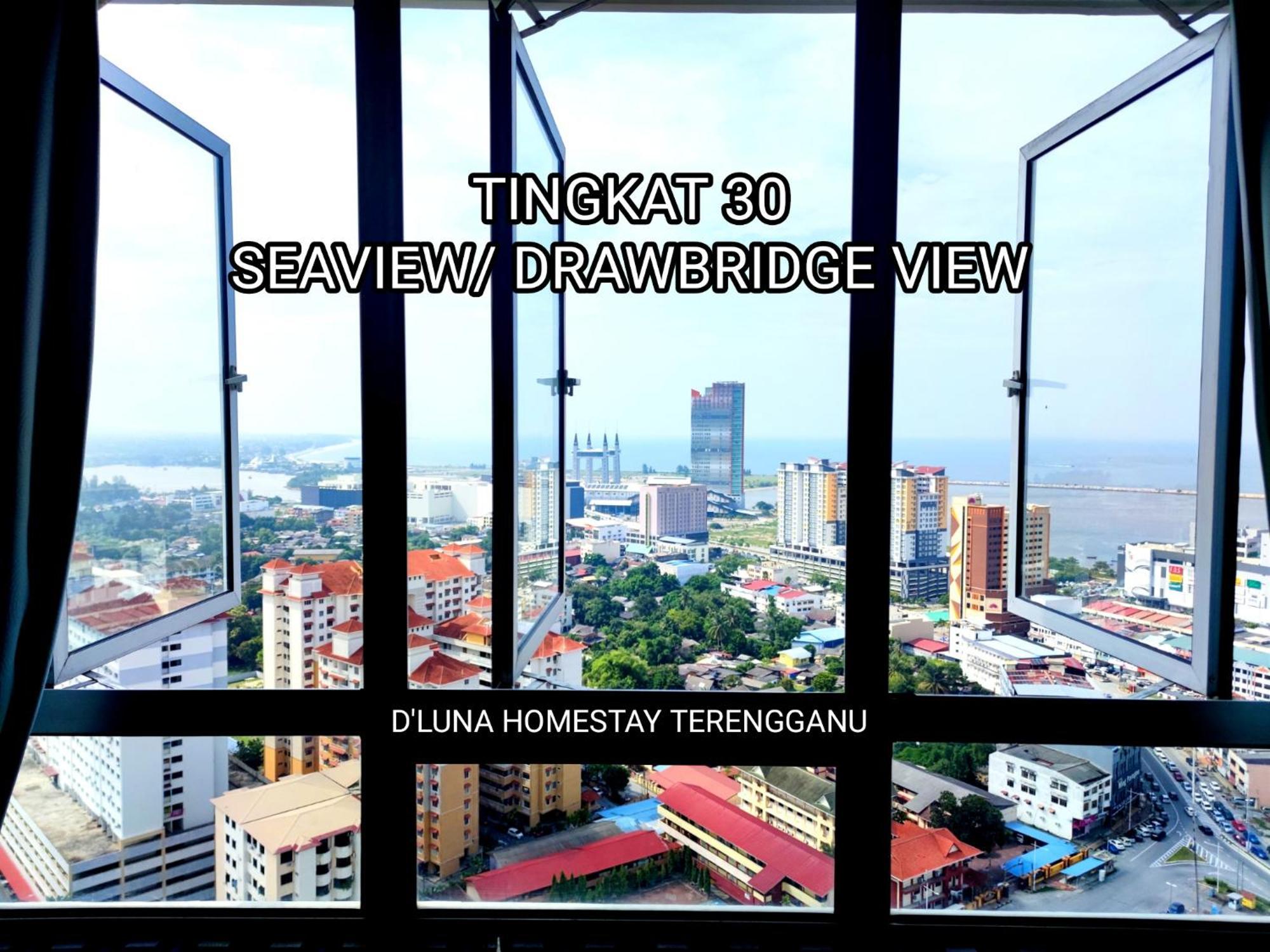 קואלה טרנגאנו D'Luna Homestay Terengganu Sea View / Drawbrige View / Near Hsnz, Ktcc, Drawbrige מראה חיצוני תמונה